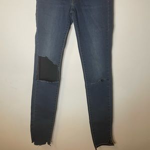 Levi’s distressed jeans